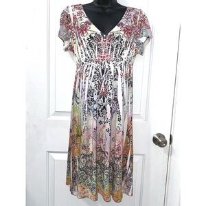 R. Rouge boutique summer dress with lots of rhinestone embellishment